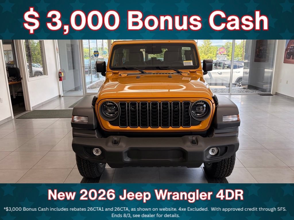 New 2026 Jeep Wrangler Unlimited Sport AWD/4WD image 3