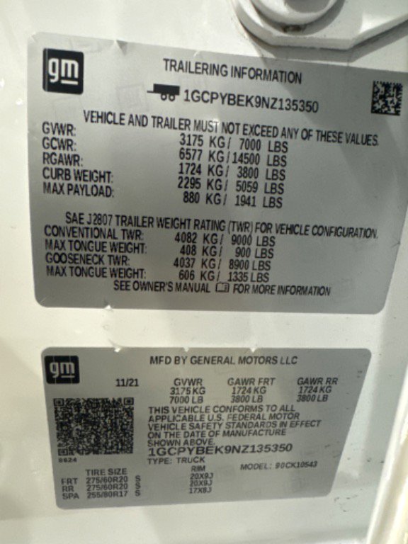 Used 2022 Chevrolet Silverado 1500 Custom image 47