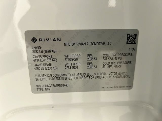Used 2024 Rivian R1S Adventure Quad AWD/4WD image 33