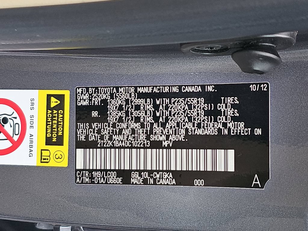 Used 2013 Lexus RX 350 FWD w/ Navigation Pkg image 39
