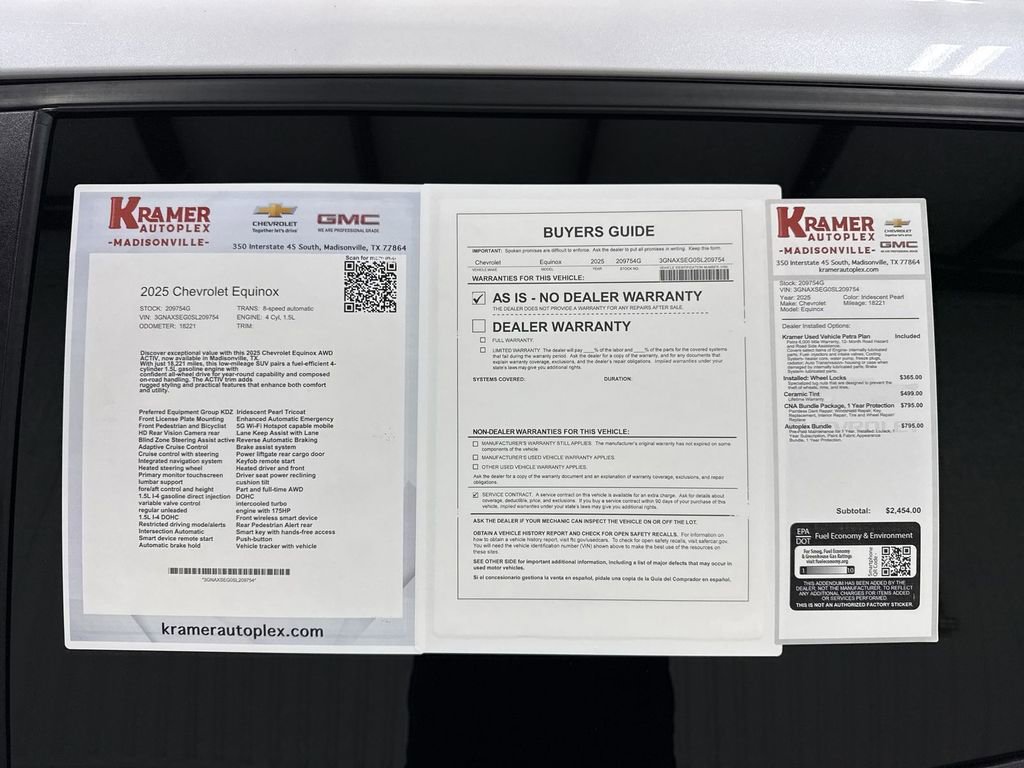 Used 2025 Chevrolet Equinox ACTIV image 35