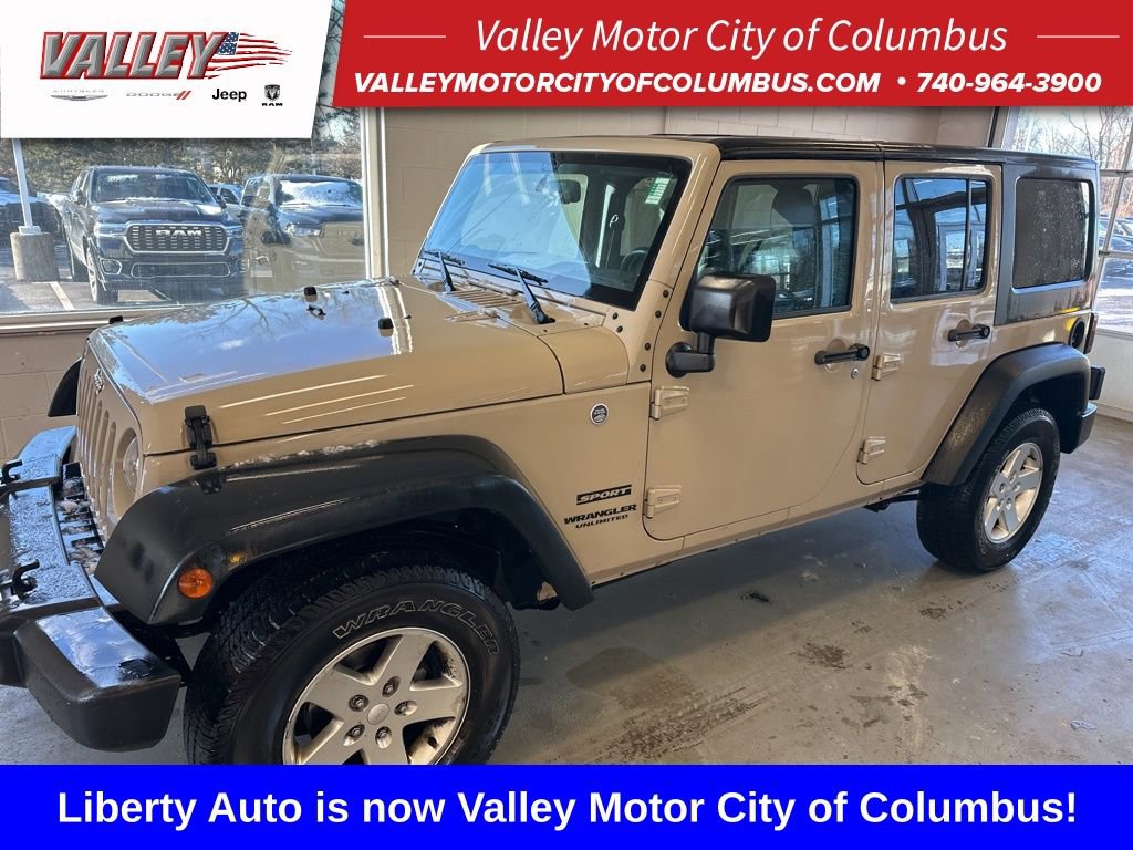 Used 2016 Jeep Wrangler Unlimited Sport w/ Quick Order Package 24S