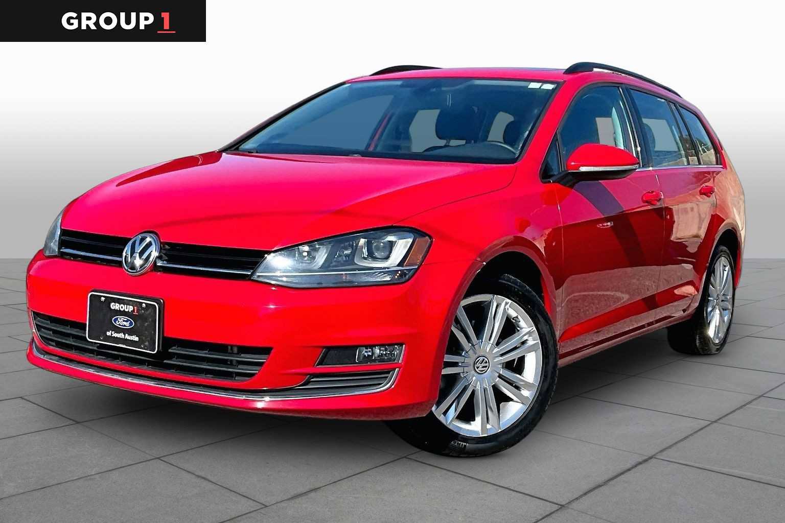 Used 2015 Volkswagen Golf TDI SE w/ Lighting Package FWD image 1