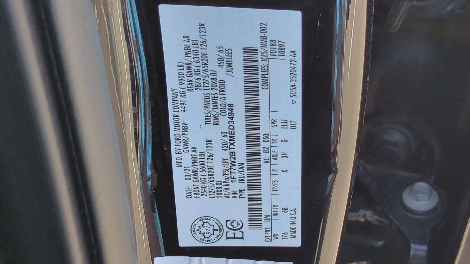 Used 2021 Ford F250 Lariat image 77