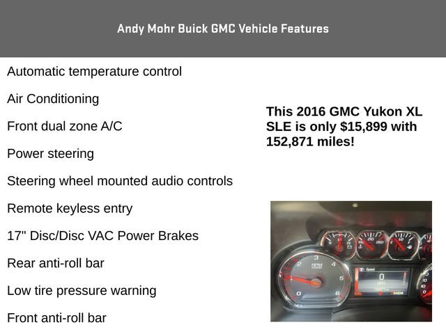 Used 2016 GMC Yukon XL SLE AWD/4WD image 7