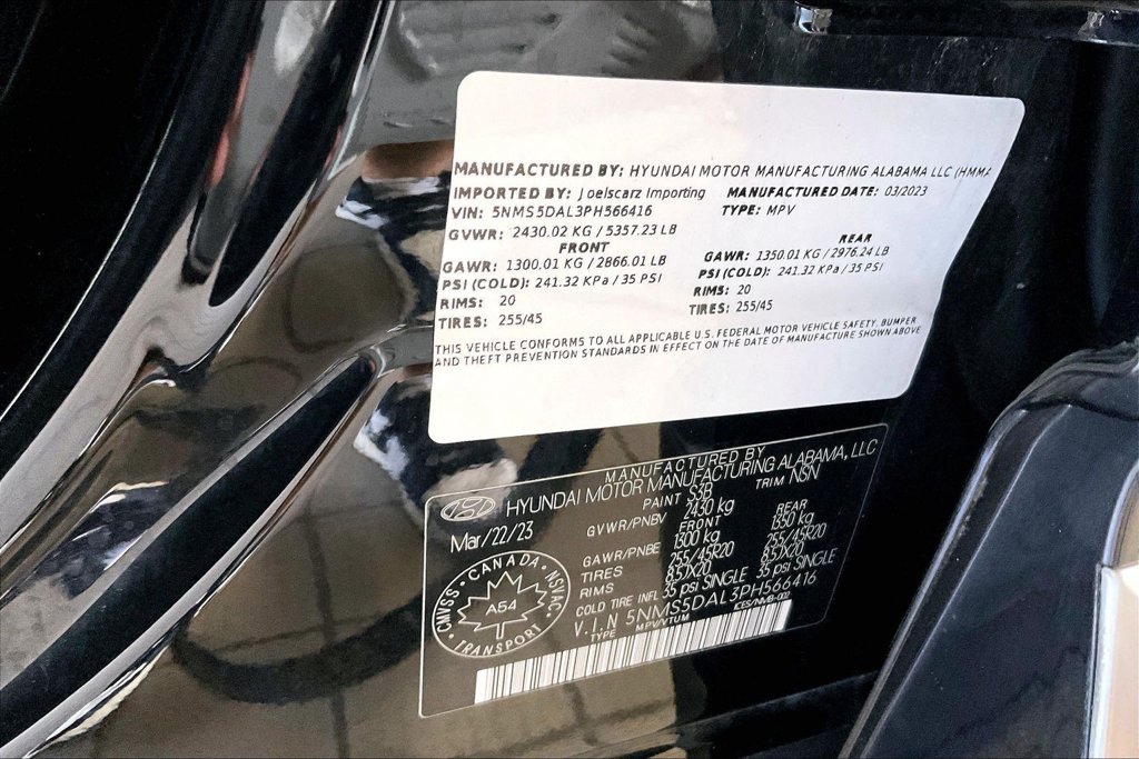 Used 2023 Hyundai Santa Fe Calligraphy AWD/4WD image 36