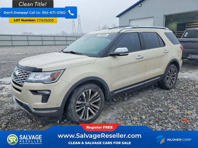 Used 2018 Ford Explorer Platinum image 1
