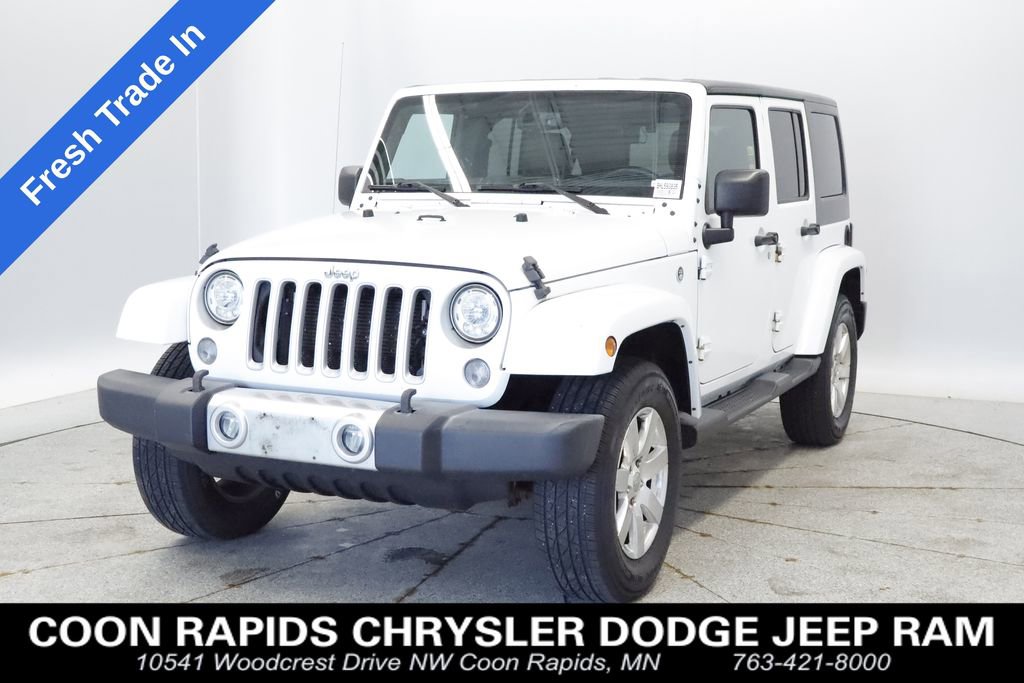 Used 2017 Jeep Wrangler Unlimited Sahara w/ Connectivity Group AWD/4WD image 1