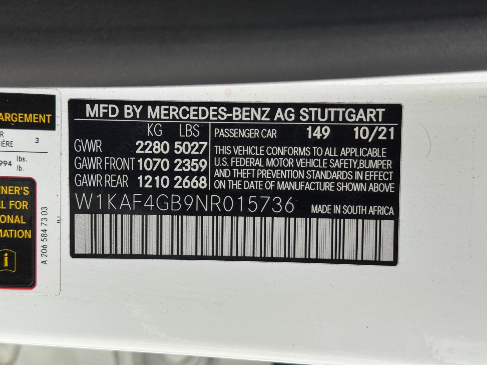 Used 2022 Mercedes-Benz C 300 Sedan w/ Exclusive Trim Package image 45