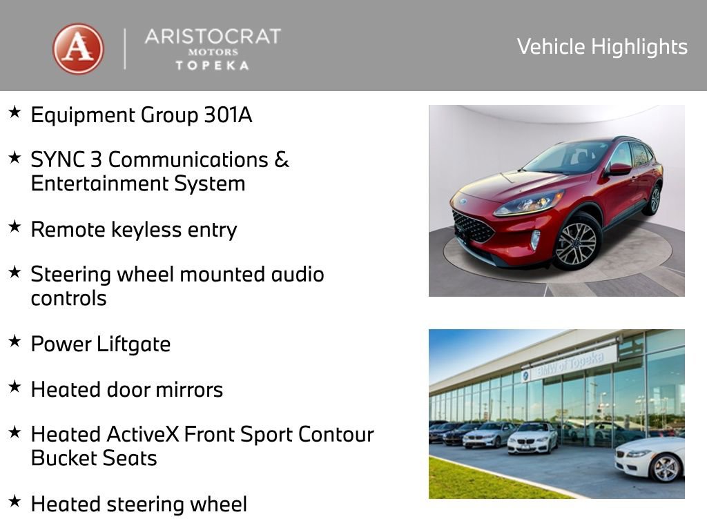 Used 2021 Ford Escape SEL image 2