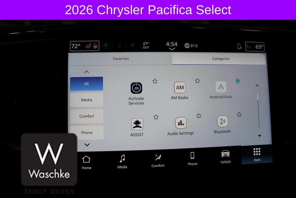 New 2026 Chrysler Pacifica Select w/ S Appearance Package image 60