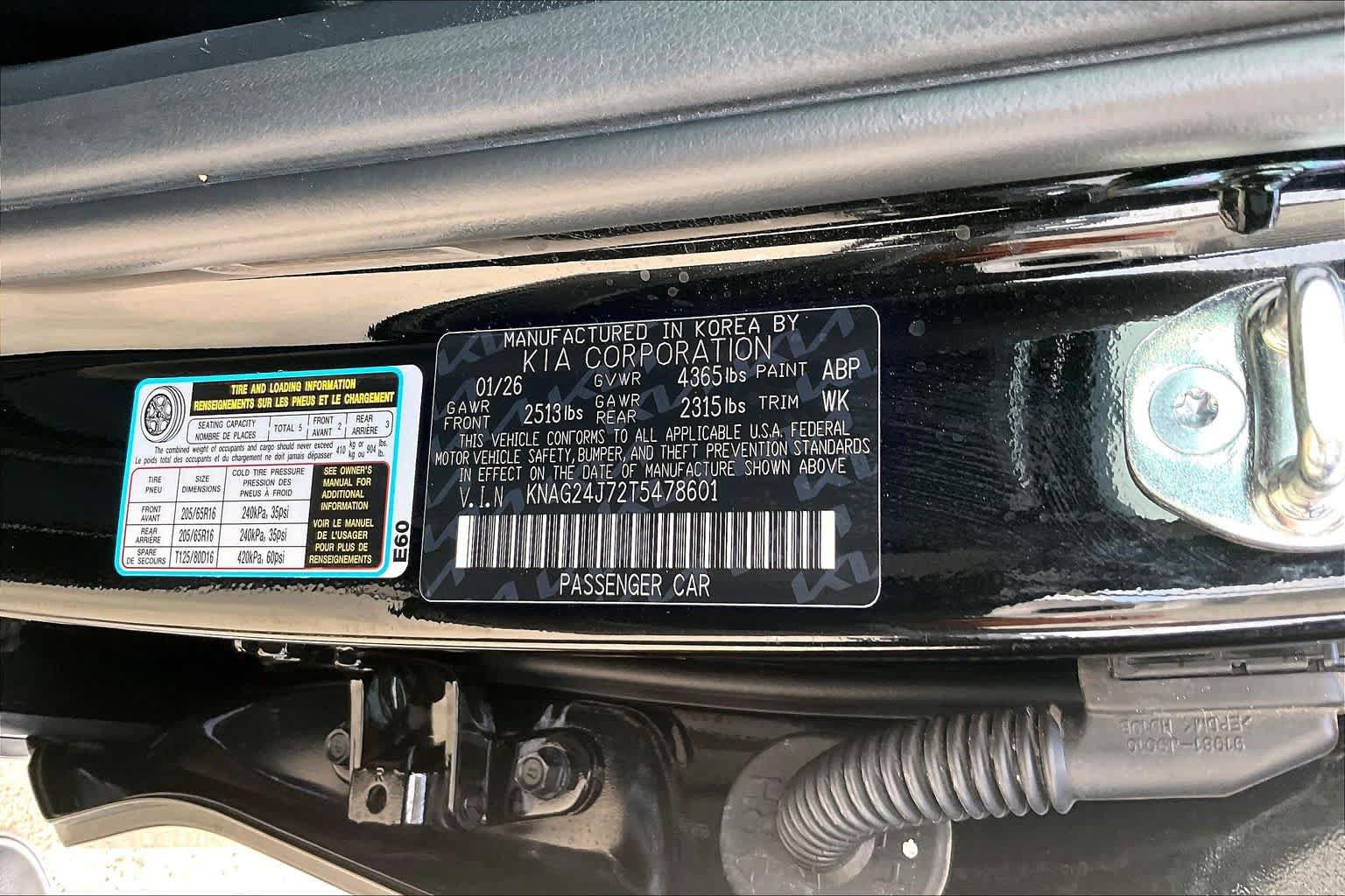 Used 2026 Kia K5 LXS FWD image 36