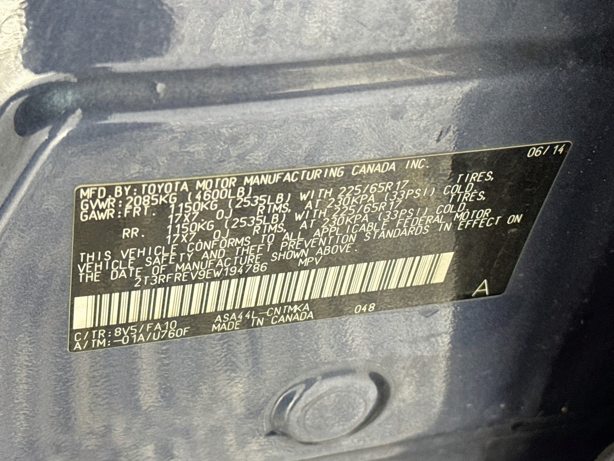 Used 2014 Toyota RAV4 XLE AWD/4WD image 30