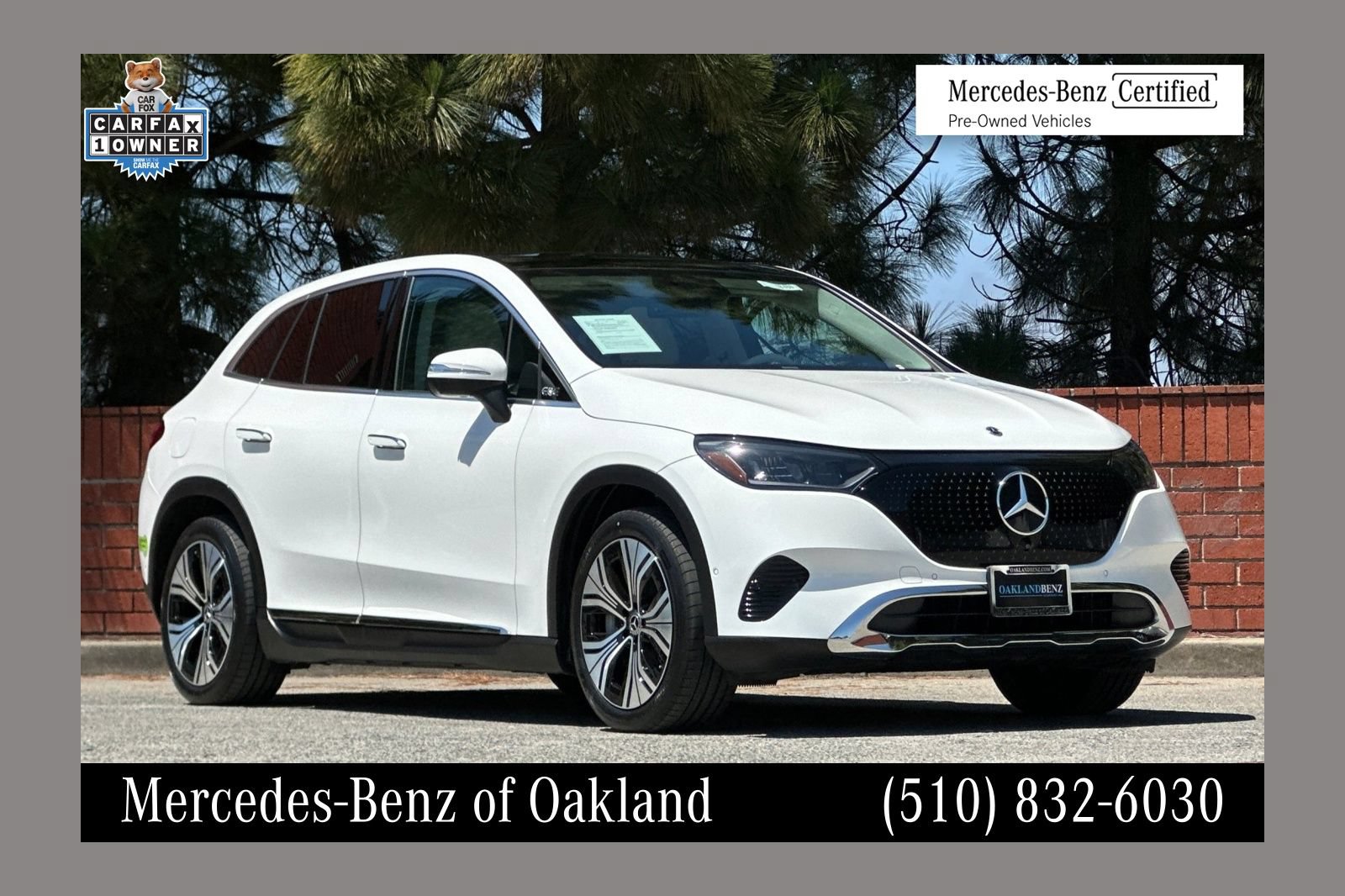 Certified 2023 Mercedes-Benz EQE 350+ 4MATIC SUV image 1