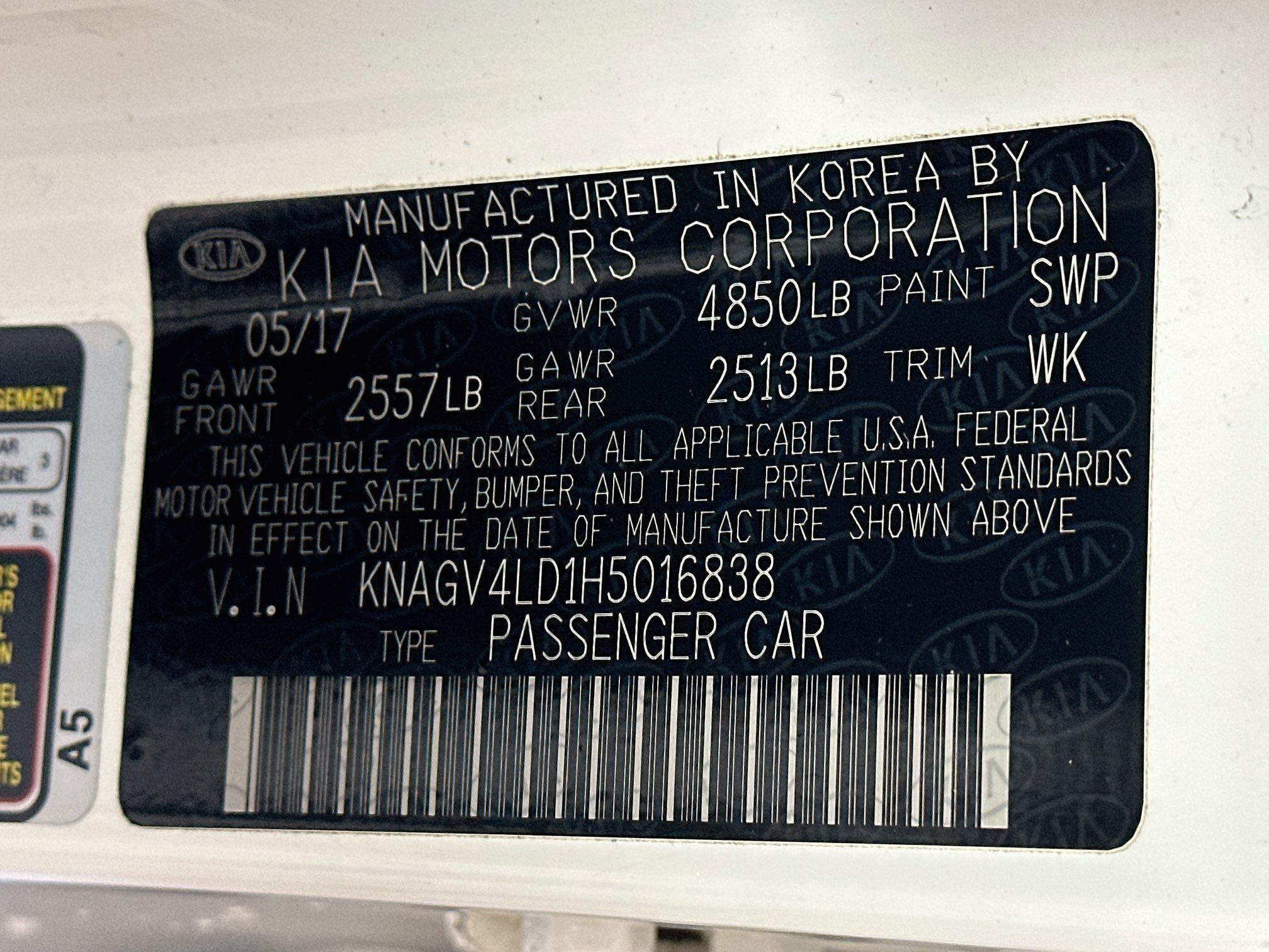 Used 2017 Kia Optima EX FWD image 12