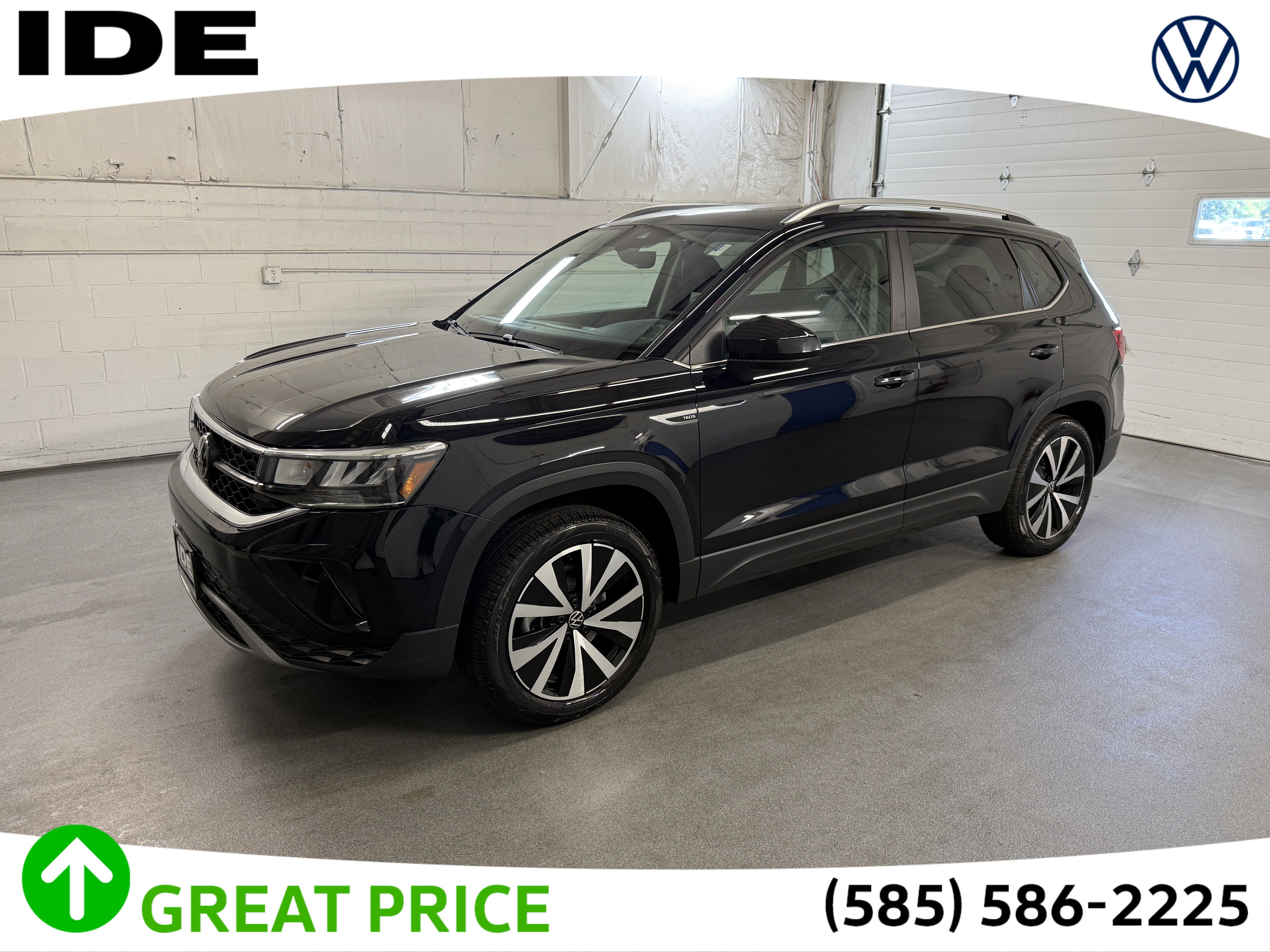 Certified 2023 Volkswagen Taos SE w/ Panoramic Sunroof Package