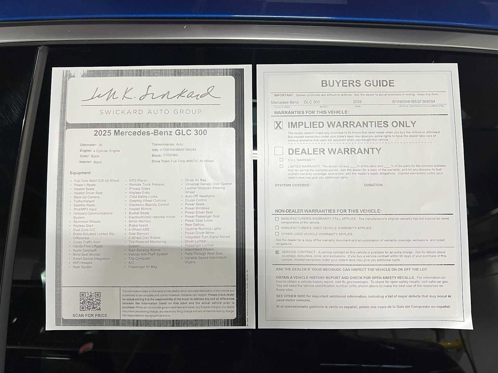 Certified 2025 Mercedes-Benz GLC 300 4MATIC image 47