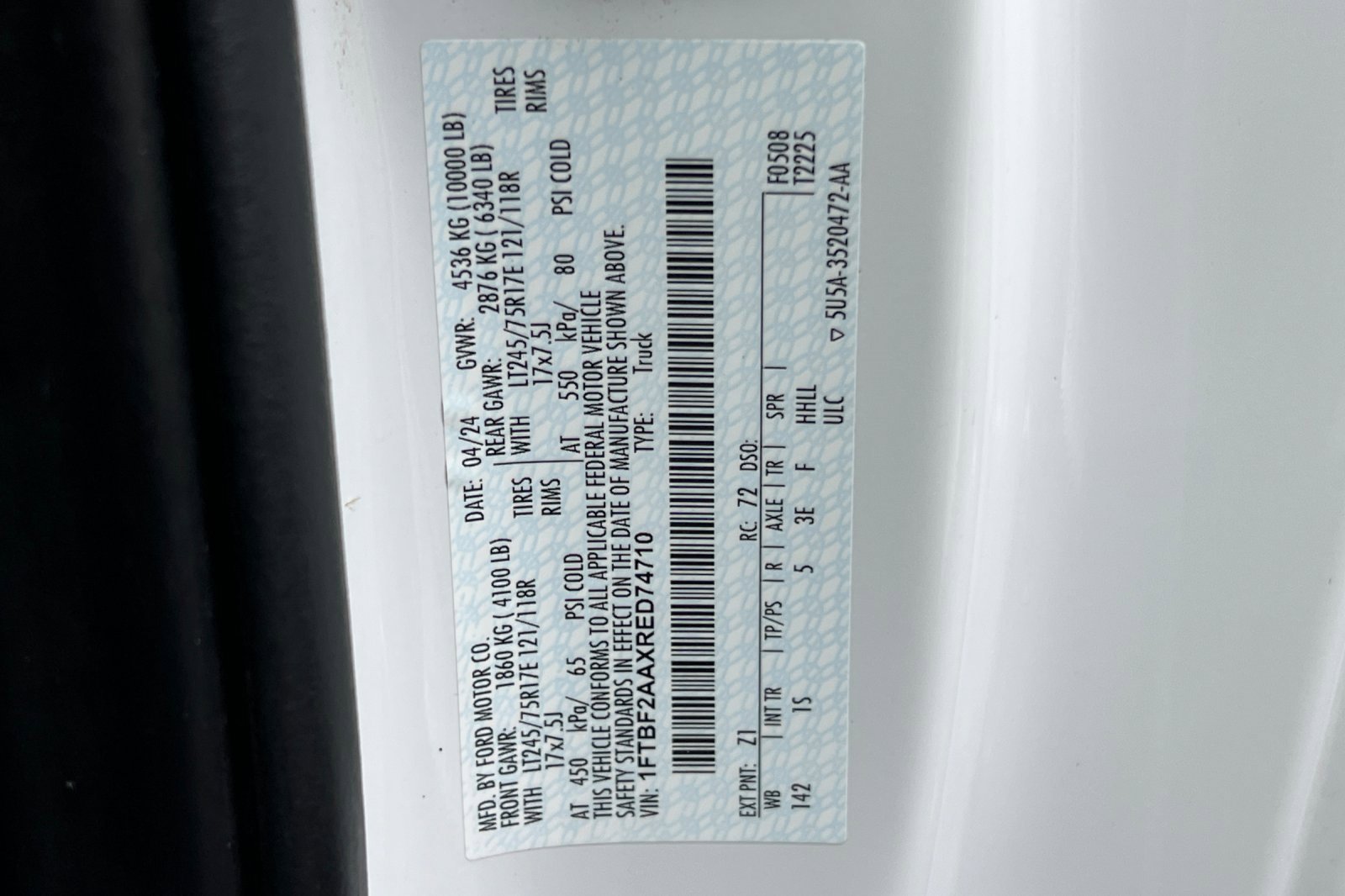 Used 2024 Ford F250 XL w/ XL Chrome Package image 27