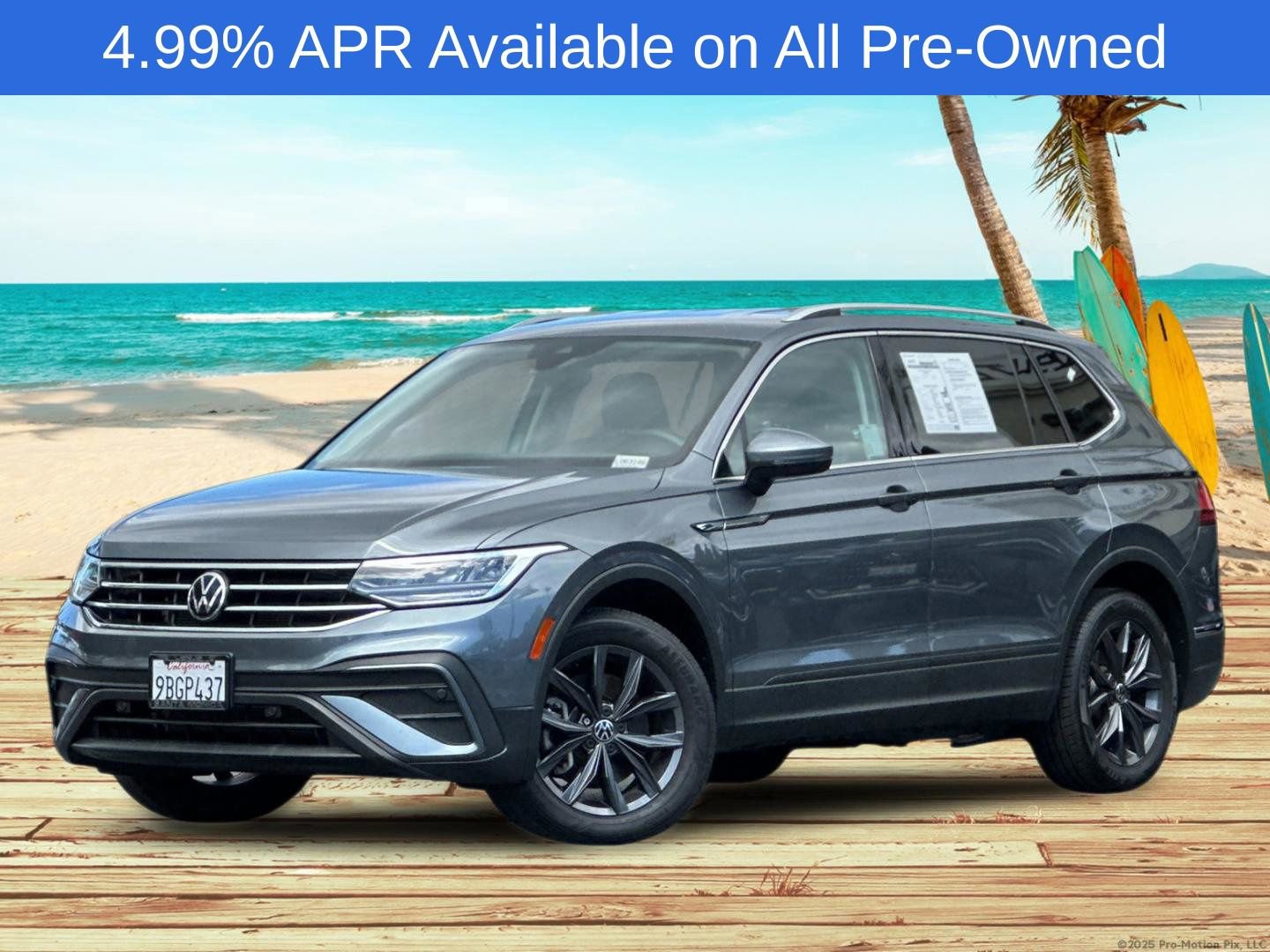 Used 2022 Volkswagen Tiguan SE FWD image 2