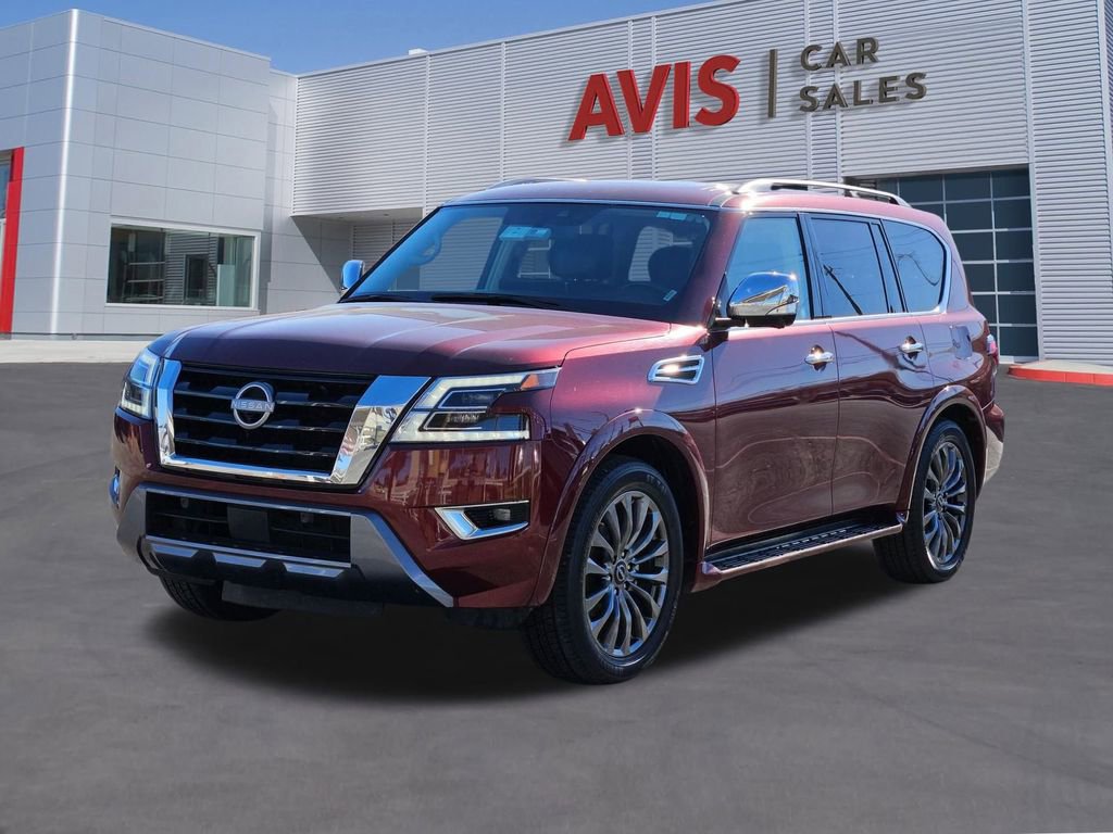 Used 2023 Nissan Armada Platinum w/ Captain's Chairs Package