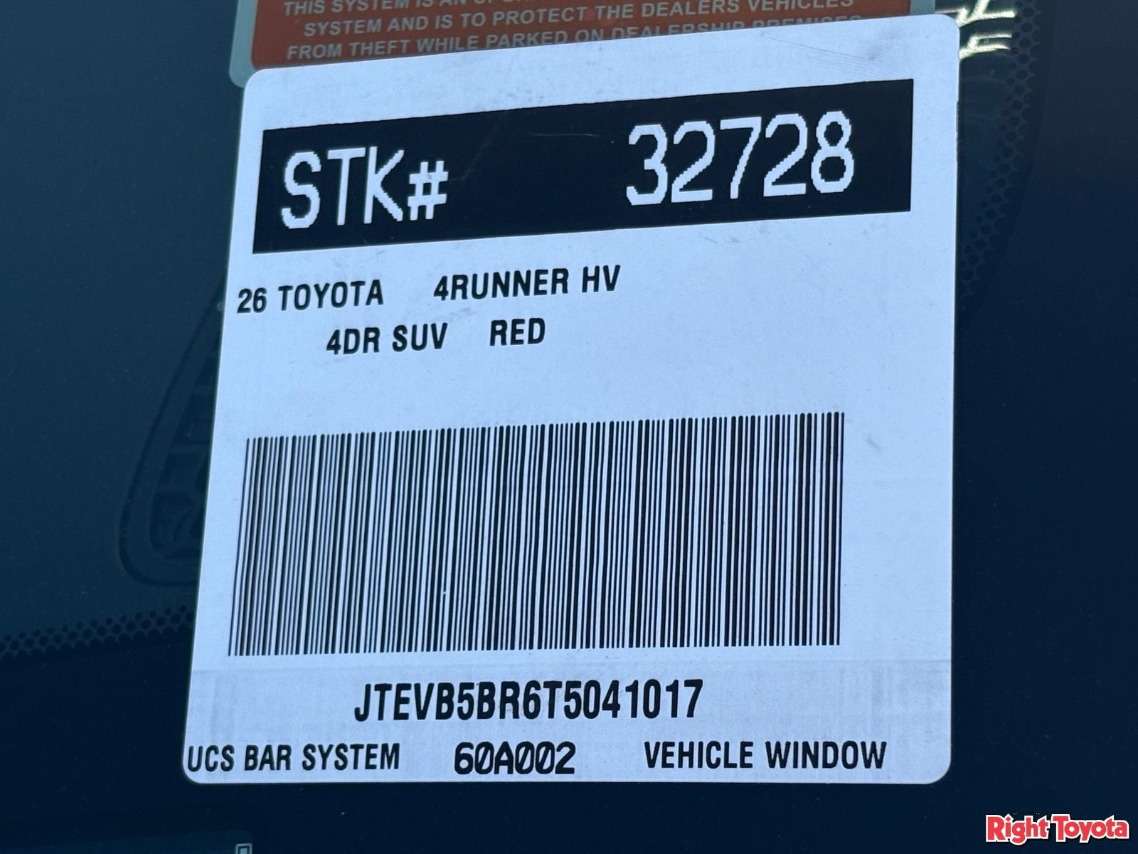 New 2026 Toyota 4Runner TRD Off-Road AWD/4WD image 28