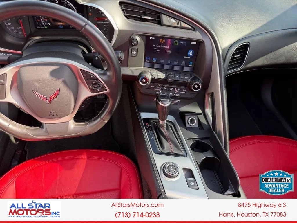 Used 2016 Chevrolet Corvette Stingray Coupe w/ Battery Protection Package RWD image 21