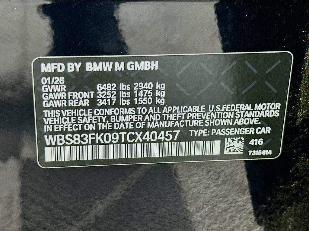 New 2026 BMW M5 w/ M Driver's Package AWD/4WD image 24