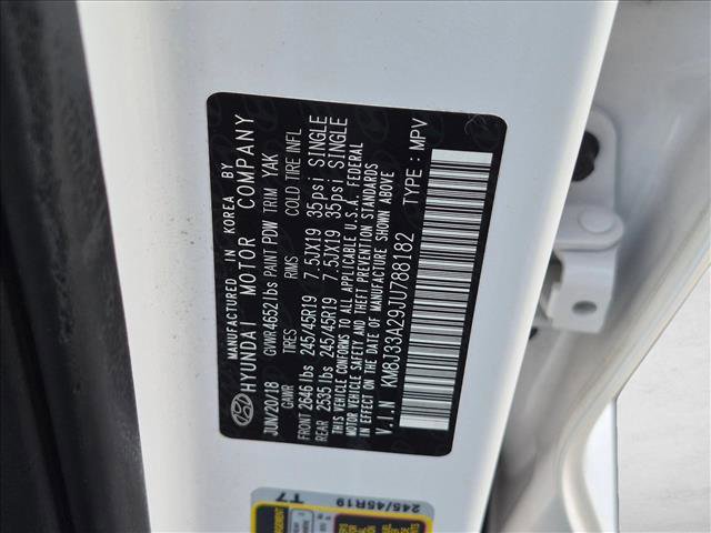 Used 2018 Hyundai Tucson Limited FWD image 24