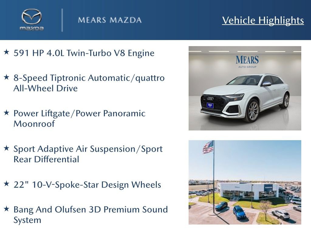 Used 2022 Audi RS Q8 image 2