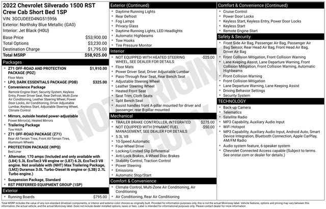 Used 2022 Chevrolet Silverado 1500 RST AWD/4WD image 4