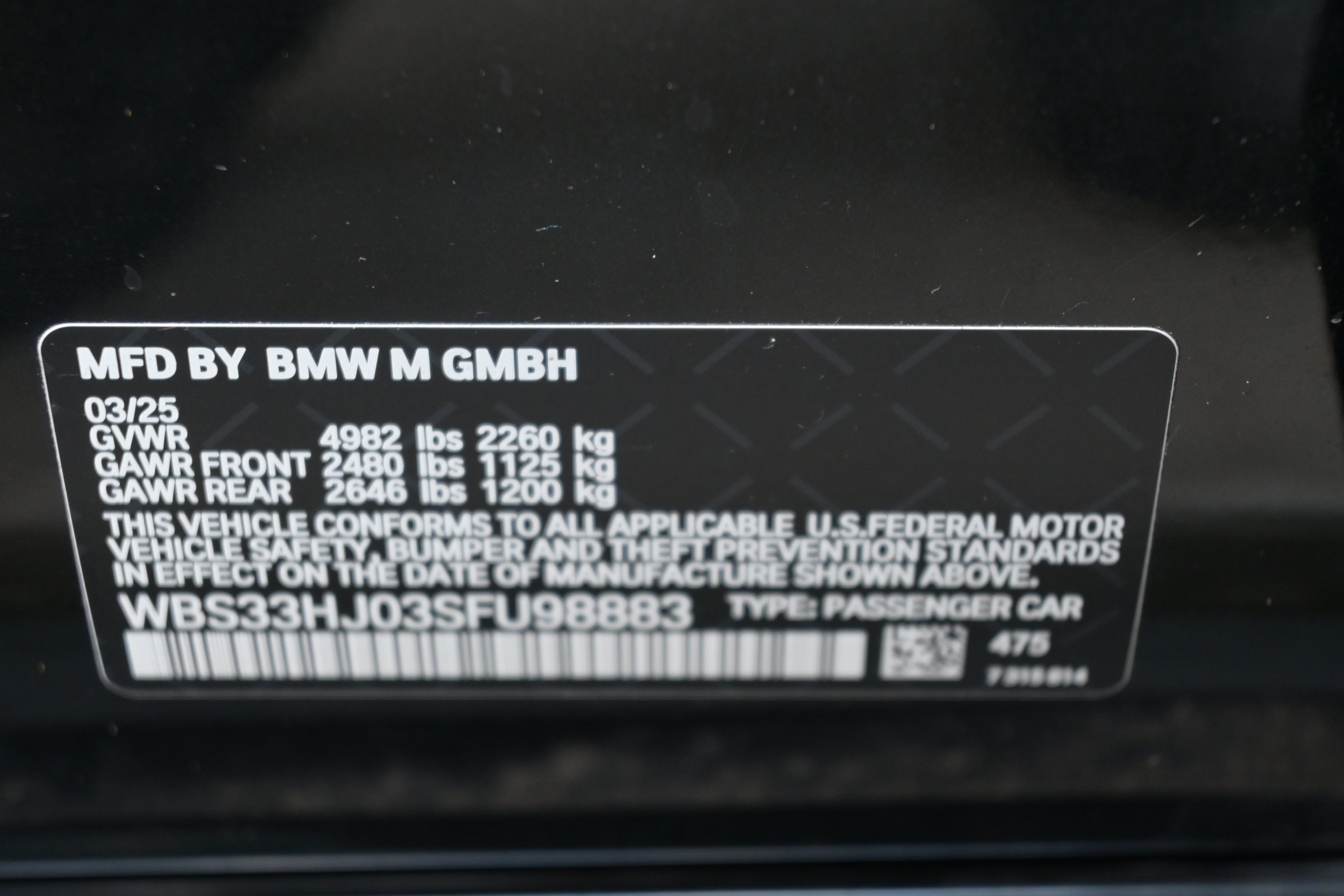 Used 2025 BMW M3 Competition AWD/4WD image 36