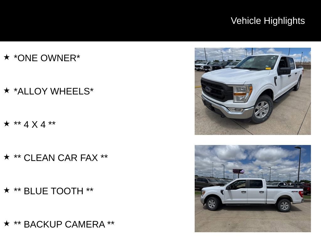Used 2021 Ford F150 XL w/ Trailer Tow Package AWD/4WD image 4