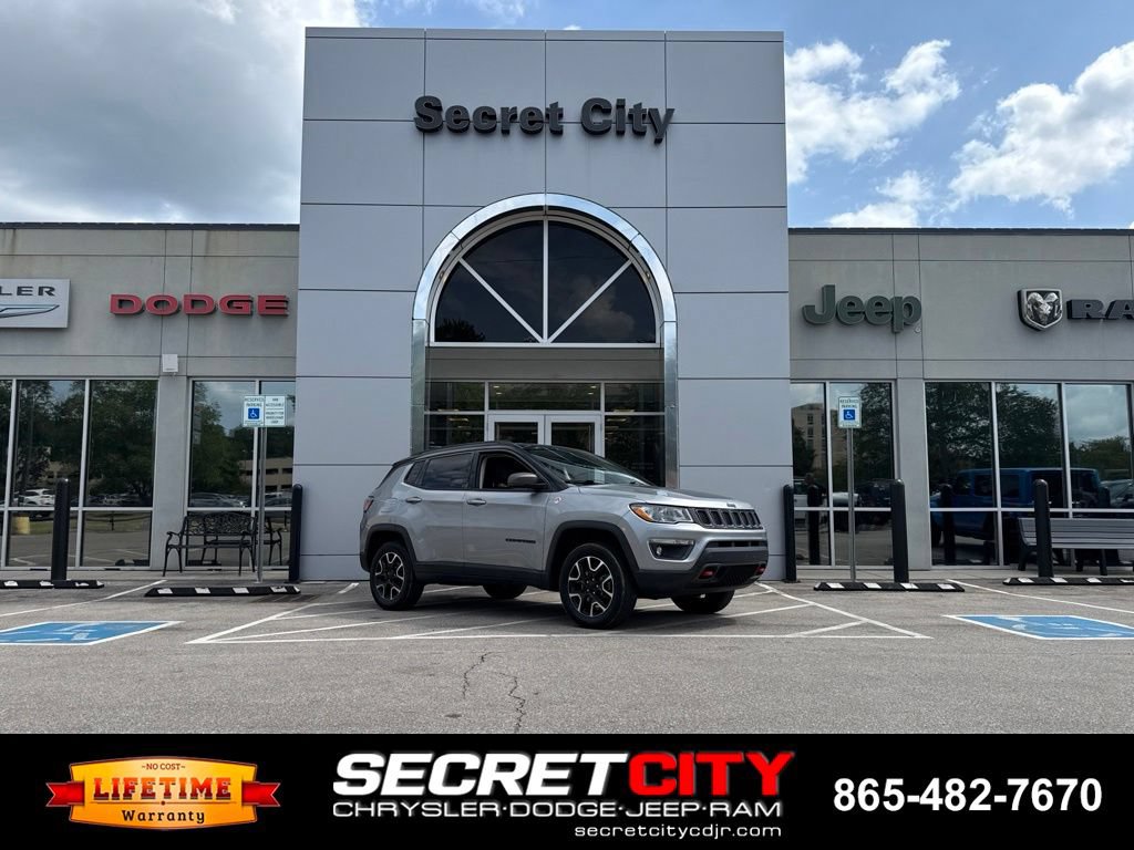 Used 2021 Jeep Compass Trailhawk AWD/4WD image 1