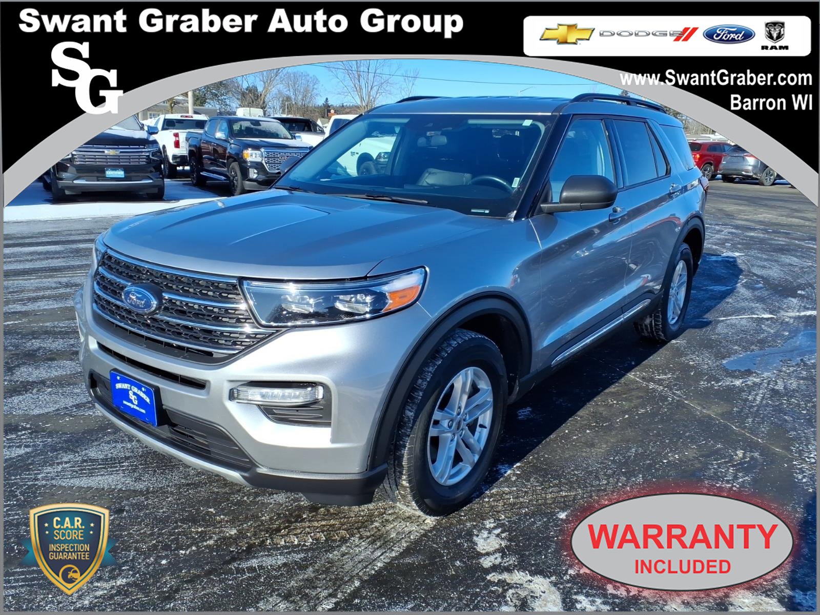 Certified 2024 Ford Explorer XLT w/ Equipment Group 202A AWD/4WD image 1