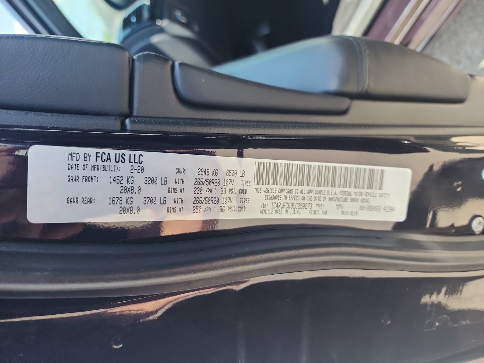 Used 2020 Jeep Grand Cherokee High Altitude AWD/4WD image 25