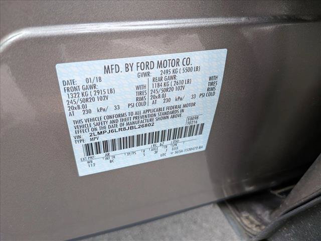 Used 2018 Lincoln MKX Reserve w/ Driver Assistance Package FWD image 26