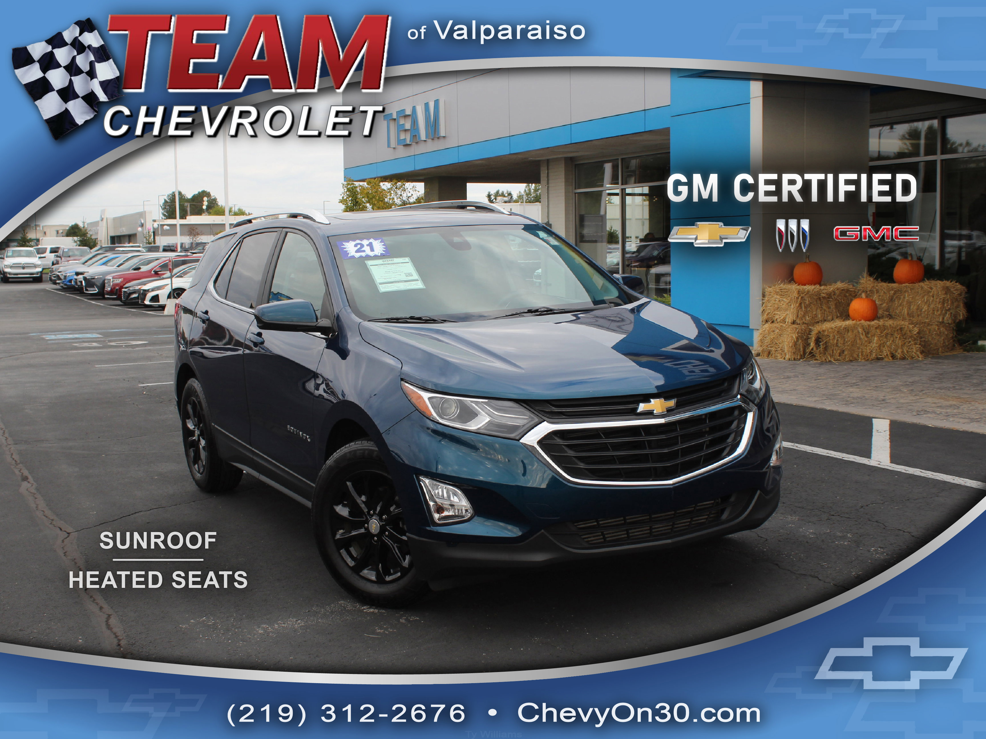 Certified 2021 Chevrolet Equinox LT