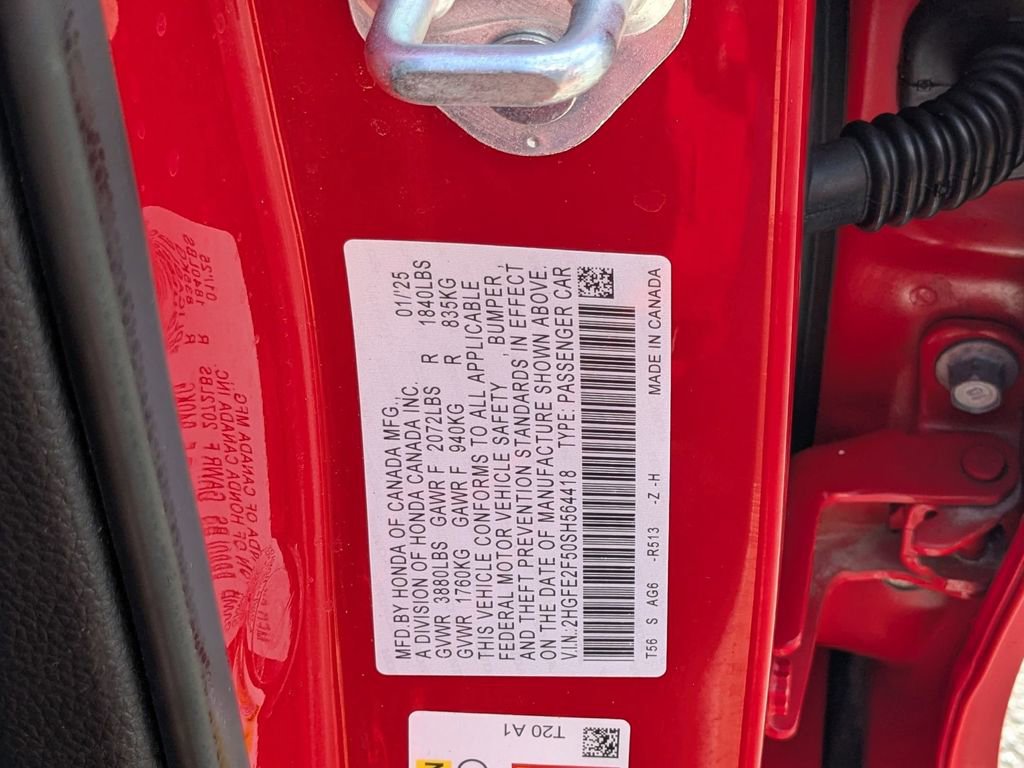 Used 2025 Honda Civic Sport image 31