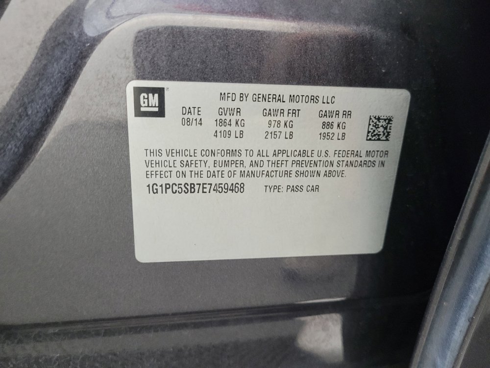 Used 2014 Chevrolet Cruze LT w/ All-Star Edition FWD image 33