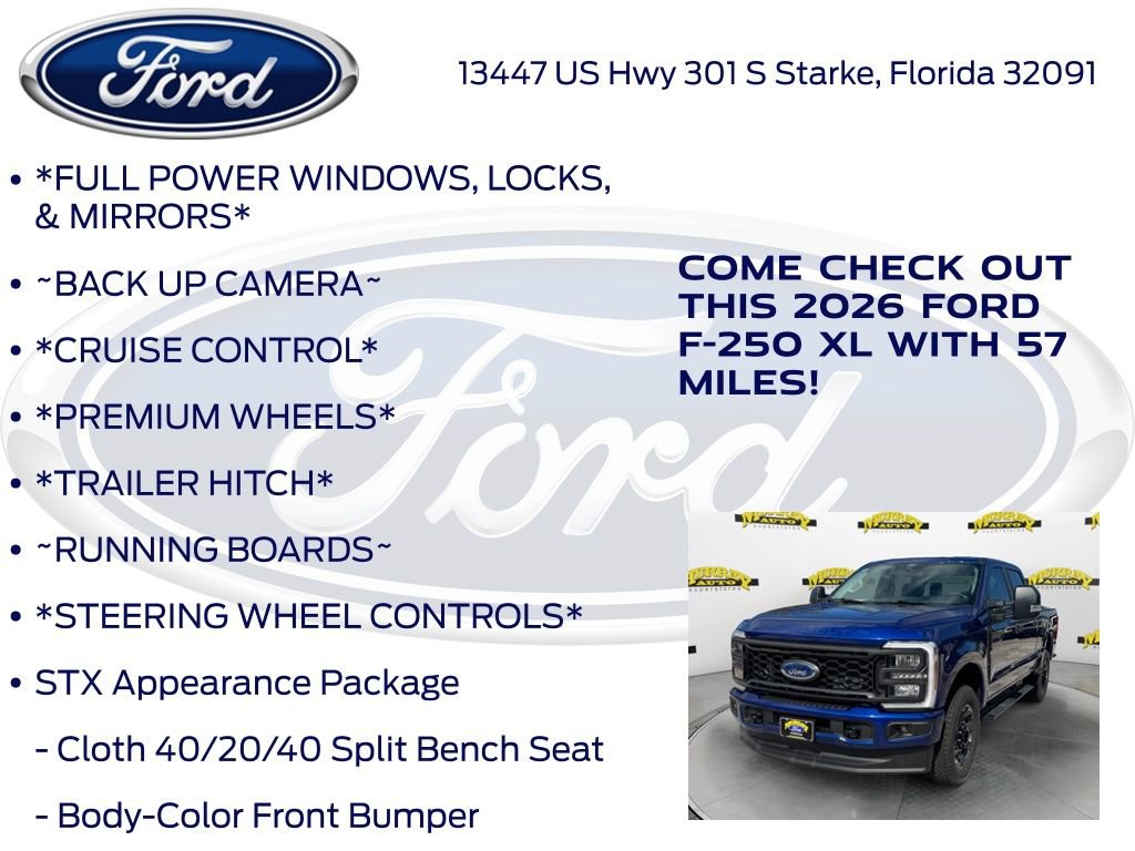 New 2026 Ford F250 XL w/ STX Appearance Package image 10