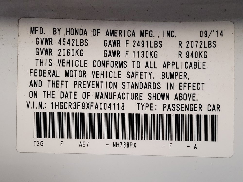 Used 2015 Honda Accord Touring image 33