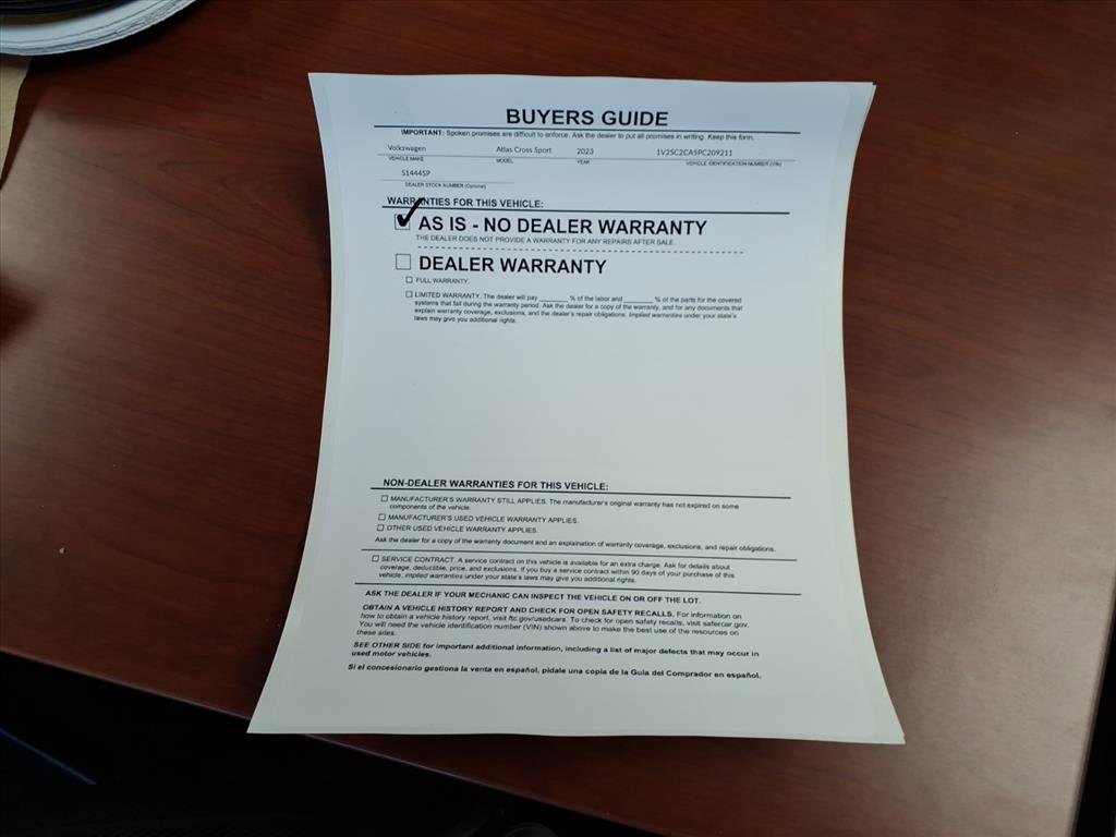 Used 2023 Volkswagen Atlas Cross Sport SEL R-Line image 34