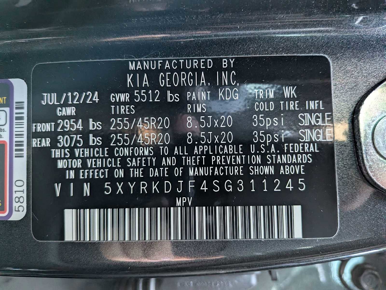 Used 2025 Kia Sorento SX Prestige image 39