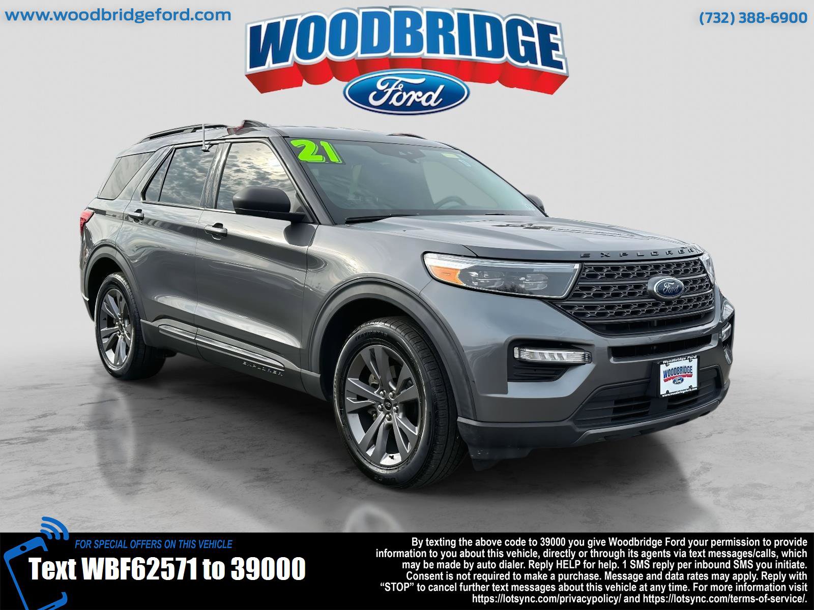 Used 2021 Ford Explorer XLT w/ Equipment Group 202A image 1