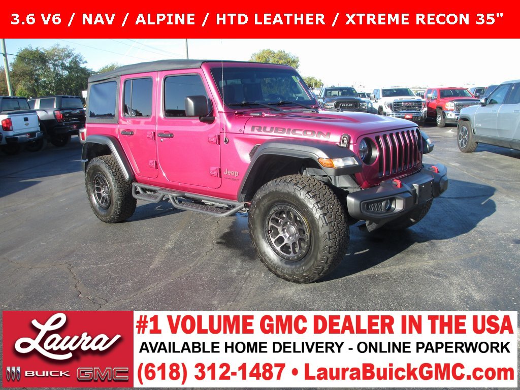 Used 2021 Jeep Wrangler Unlimited Rubicon w/ Xtreme Recon 35" Tire Package