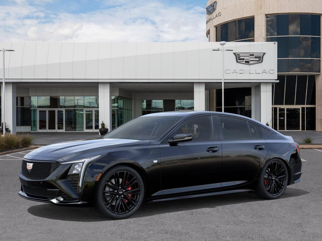New 2026 Cadillac CT5 Sport w/ LPO, ONYX Package RWD image 2