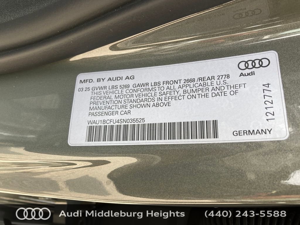 Used 2025 Audi A5 2.0T Premium w/ Convenience Package image 14