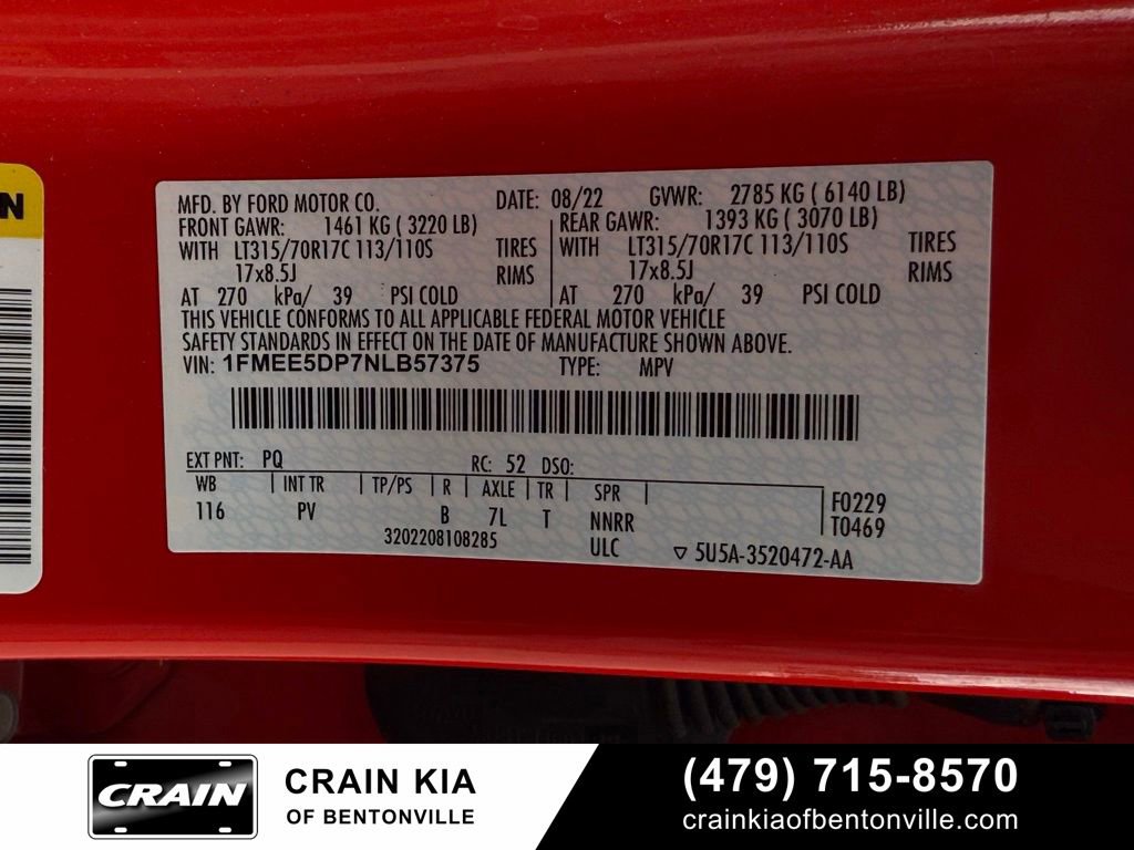 Used 2022 Ford Bronco Wildtrak AWD/4WD image 34