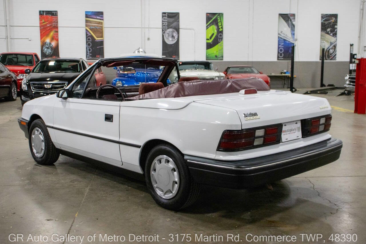 Used 1991 Dodge Shadow Convertible image 5