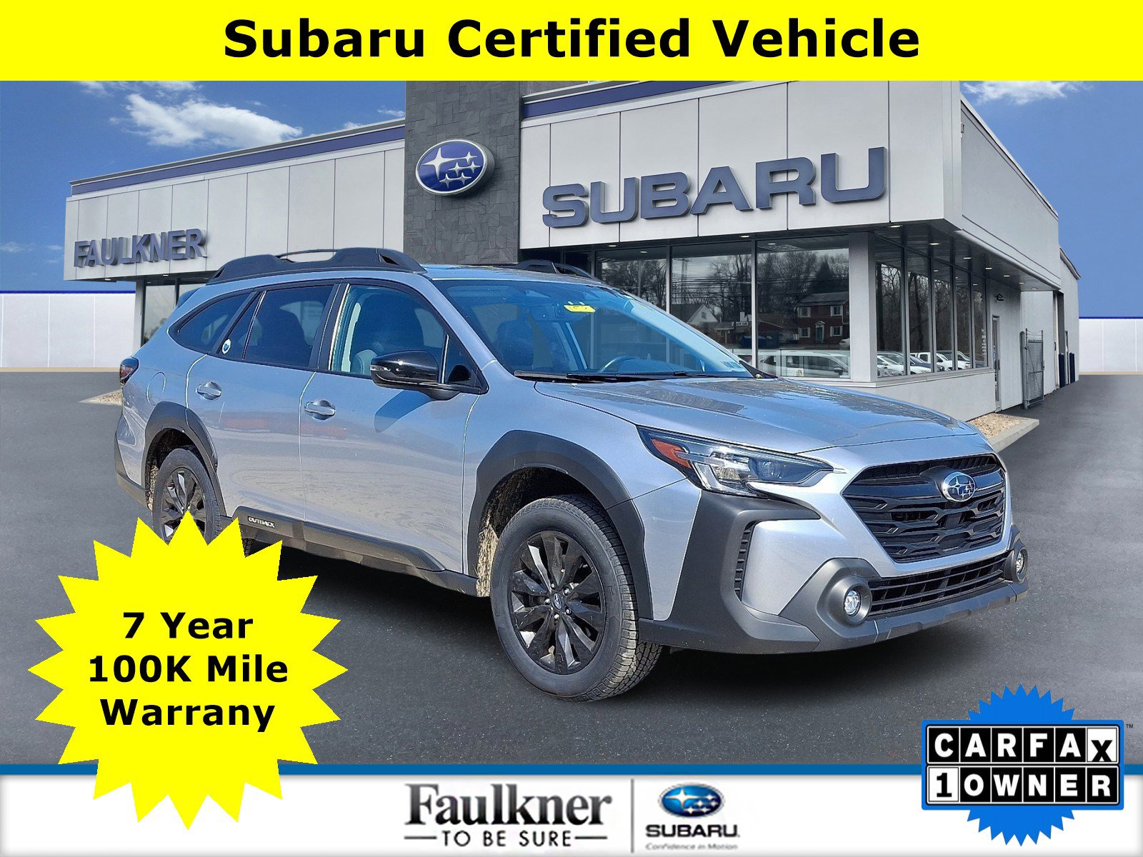 Certified 2024 Subaru Outback Onyx Edition image 1
